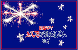 happy australia day greeting cards