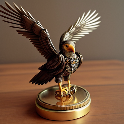 Steampunk Eagle Statue Miniature 3D amazingwallpapersa blogspot com (2)