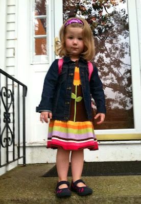 Fact or Fiction, Quirky Kid's First Day of Preschool ~ thequirkyconfessions.com