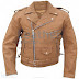 Brown Motorcycle Leather Jacket