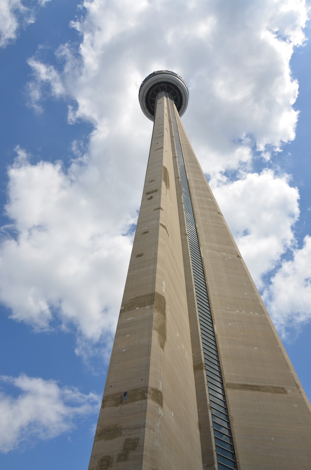 Aerial View Of The Cn Tower Wallpaper | PicsWallpaper.com