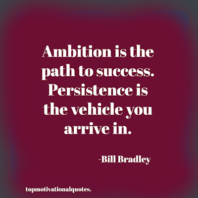 path to success - persistence - quotes in english