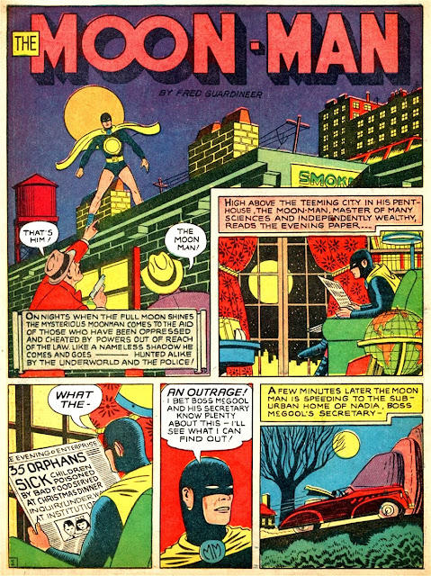 Moon Man - Mystic Comics #5 Timely Comics 1941