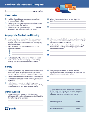 Printables to Help Create Healthy Media Boundaries