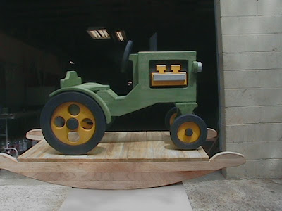 wood tractor plans