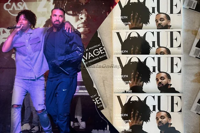 Drake and 21 Savage have reached a settlement with publisher Condé Nast over the use of a fake Vogue cover story to promote 'Her Loss'.