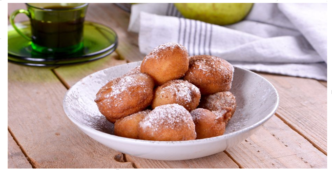 BUÑUELOS DE MANZANA