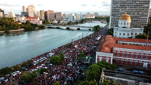 Manifestação em Recife-PE,17 de junho de 2013.