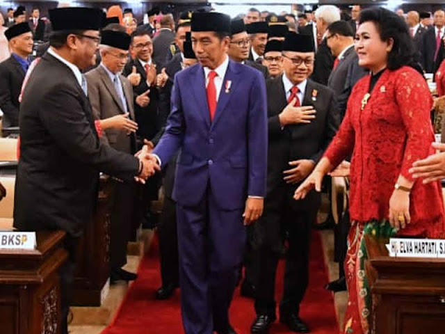 Hadiri Sidang Tahunan MPR, Jokowi Minta Rakyat Indonesia Lanjutkan Perjuangan