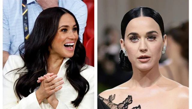 Katy Perry Teases Meghan Markle for Scouring Montecito Consignment Store for Fashion Finds