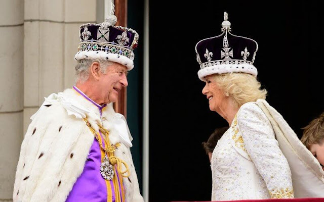 Princess of Wales, Princess Charlotte, Prince George, the Duchess of Edinburgh. Princess Kate wore an Alexander McQueen dress