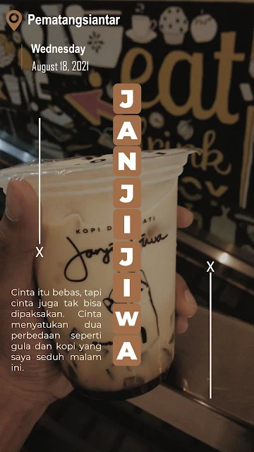 Kata-Kata Caption tentang Kopi Janji Jiwa