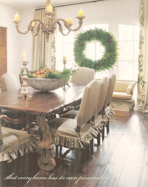 Pam Pierce beautiful dining room French interior design