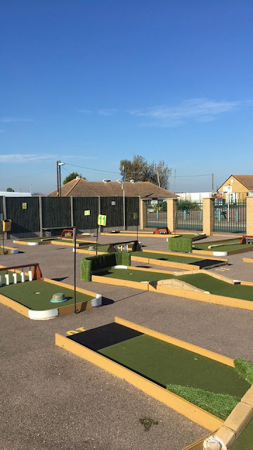 Crazy Golf in Leysdown-on-Sea, Isle of Sheppey. Photo by Simon Martin, October 2018