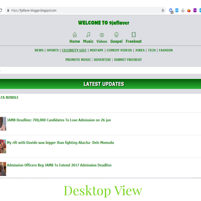 Exposed: Download 9jaflaver Blogger Blogspot  Template 