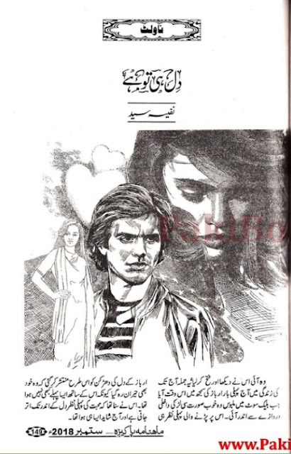 Free download Dil hi toh hai novel by Nafeesa Saeed pdf