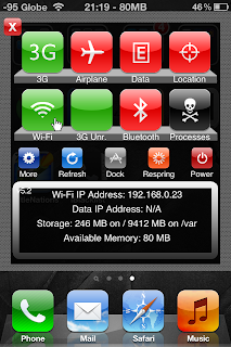 SBSettings Screenshot