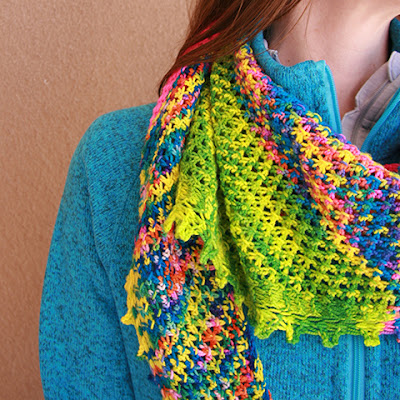 Knitting Like Crazy: Lokum Shawl