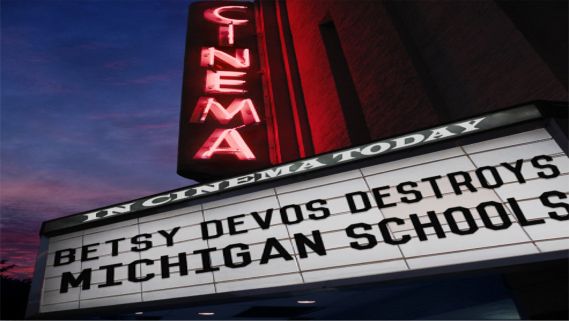 Image result for big education ape DeVos michigan schools