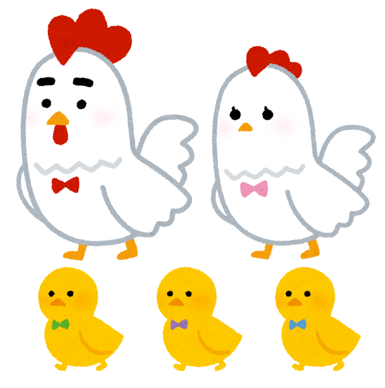 ニワトリの家族のイラスト 酉年 干支 かわいいフリー素材集 いらすとや ニワトリの家族のイラスト 酉年 干支 かわいいフリー素材集 いらすとや