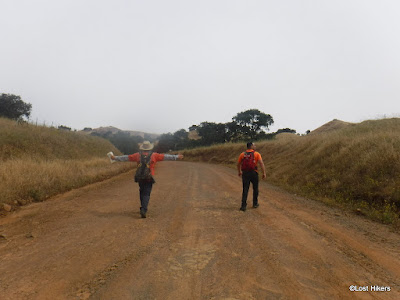 Hiking on Kaiser Aetna Rd, Henry W Coe