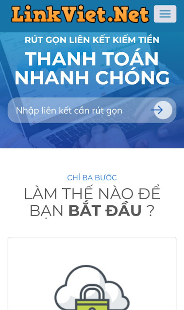 موقع Link Việt للربح من اختصار الروابط