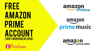 Free Amazon Prime Account Username And Password Prime Music Prime Videos