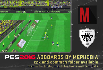  PES 2016 E3 Adboards for PES 2015 by mephobia