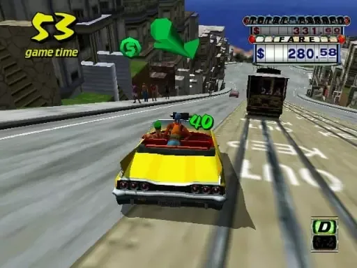 game crazy taxi