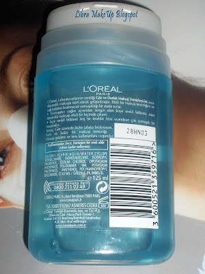 loreal göz ve dudak makyaj temizleyicisi