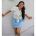 Tamil TV serial actress Pragya looks like a hot chik in shirt & short skirt..