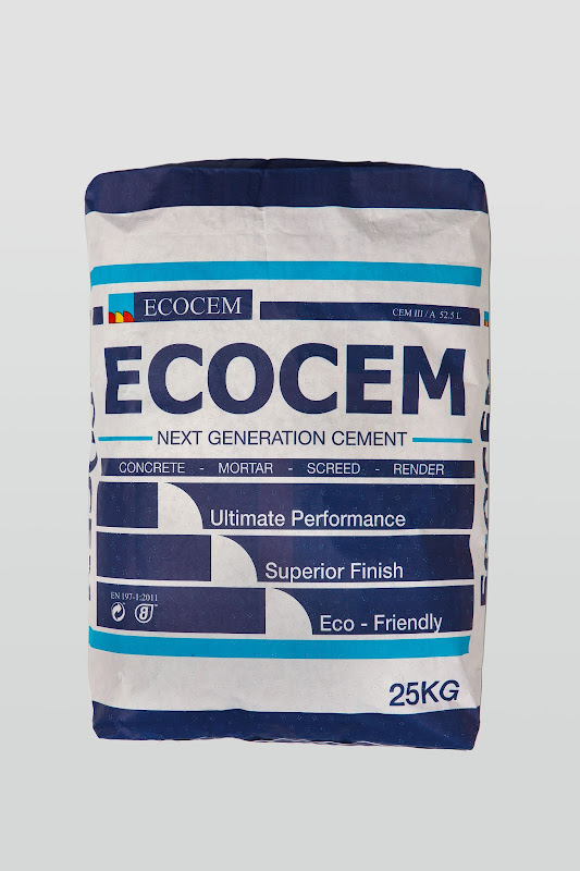 Ecocem Next Generation Bagged Cement - Branding and packaging design title=