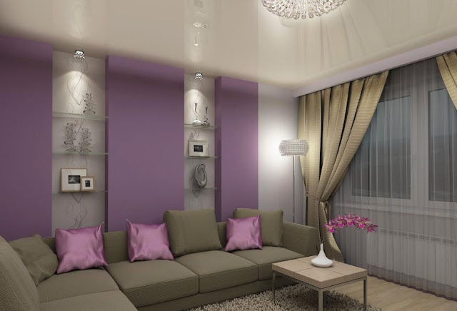 purple and grey living room ideas