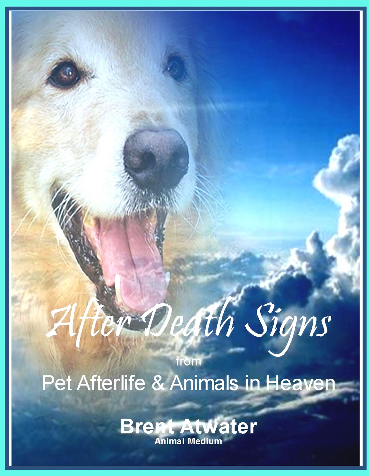 Authority on Animal Life after Death and Pet Reincarnation Website email Brent BrentAtwater