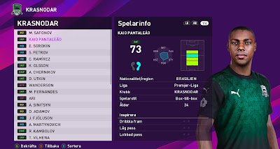 PES 2020 Faces Kaio Pantaleão by Random Facemaker