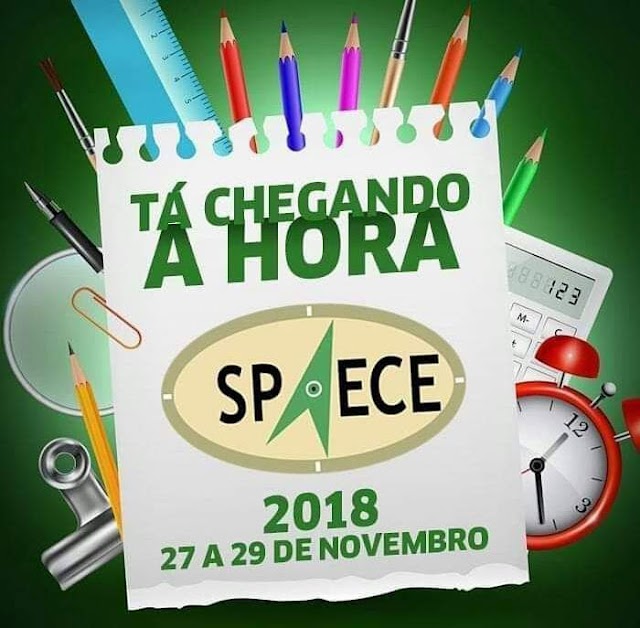 SPAECE SERÁ APLICADO NOS DIAS 27, 28 E 29 DE NOVEMBRO