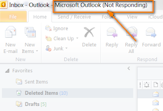 Outlook Not Responding – 2007, 2010, 2016, 2015 Windows 10