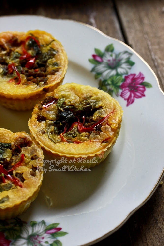 My Small Kitchen: Kuih Bakar Daging