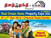 Daily Thanthi, SSM Builders Real Estate Expo : 2014 December 6, 7 Chennai