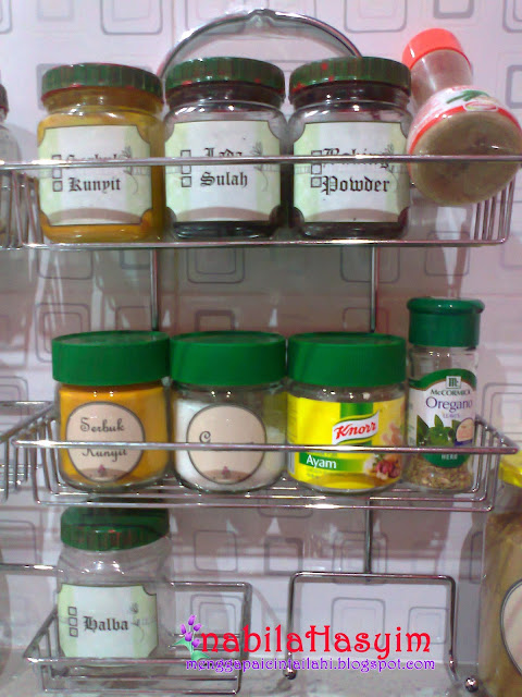 Tautan Hati NabilaHasyim D I Y Label bekas makanan di dapur