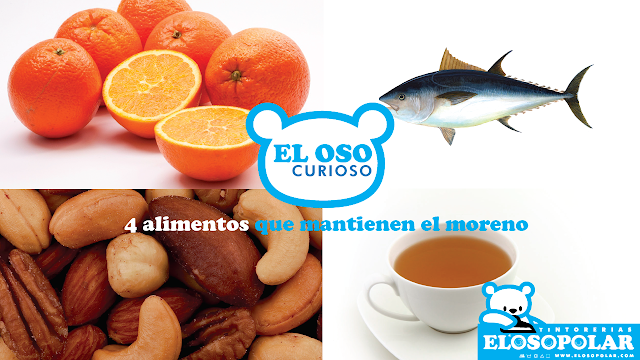 Alimentos que ayudan a mantener el moreno