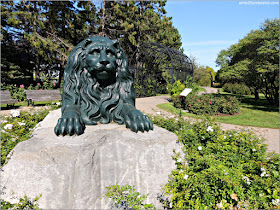 La Feuillée Lion en el Jardín Botánico de Montreal