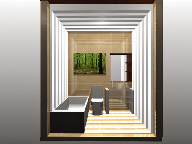 Desain Kamar Mandi Minimalis Sederhana