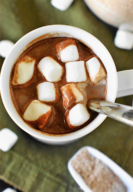 Mug of Hot Chocolate Made with Homemade Hot Chocolate Mix Image