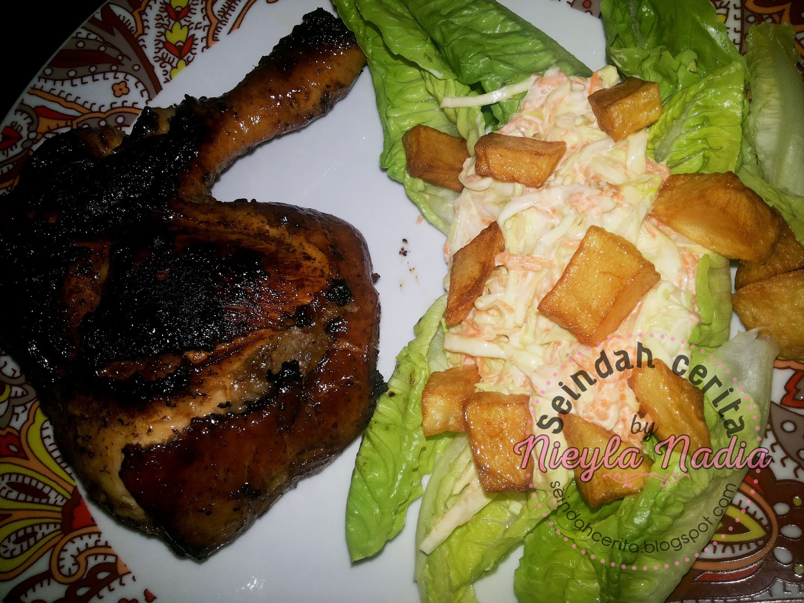 Resepi Ayam Bakar Diet Atkins by nieyl - Seindah Cerita