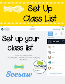 Using Seesaw app for easy parent communication