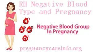 RH Negative Blood Type and Pregnancy