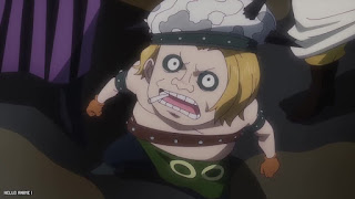 ワンピース アニメ エッグヘッド編 1103話 キッド海賊団 ポンプ ONE PIECE Episode 1103