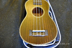 Snail UKS-220 Rosewood Soprano ukulele  body