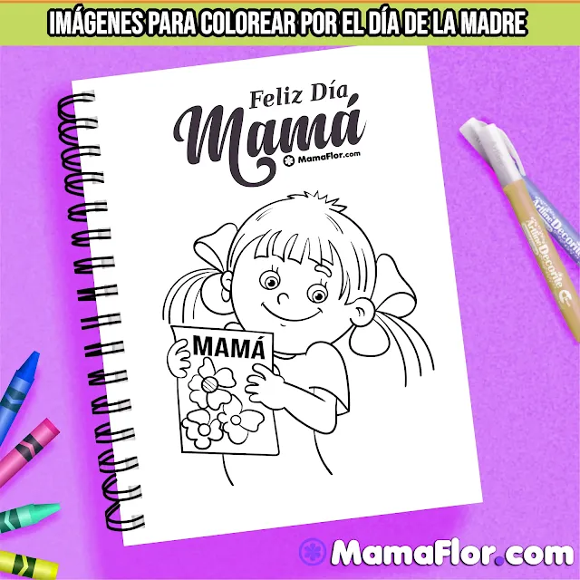 Dibujos para Niños: Celebra a Mamá con Arte